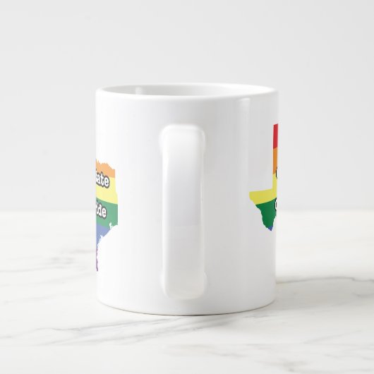 Onze staat van onze trots | Texas Grote Koffiekop (Achterkant)