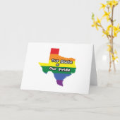 Onze staat van onze trots | Texas Kaart (Gele Bloem)
