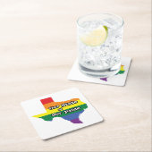 Onze staat van onze trots | Texas Kartonnen Onderzetters (Insitu)