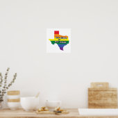 Onze staat van onze trots | Texas Poster (Keuken)
