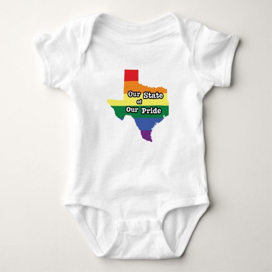 Onze staat van onze trots | Texas Romper (Voorkant)