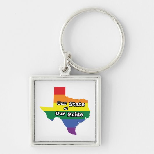 Onze staat van onze trots | Texas Sleutelhanger (Voorkant)