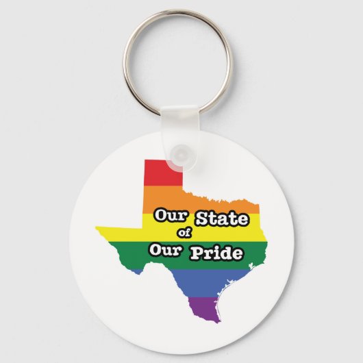 Onze staat van onze trots | Texas Sleutelhanger (Voorkant)