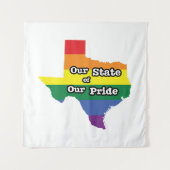 Onze staat van onze trots | Texas Wandkleed (Voorkant)