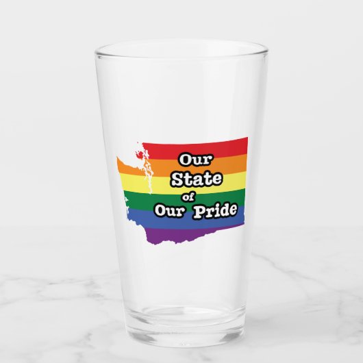 Onze staat van onze trots | Washington Glas (Voorkant)