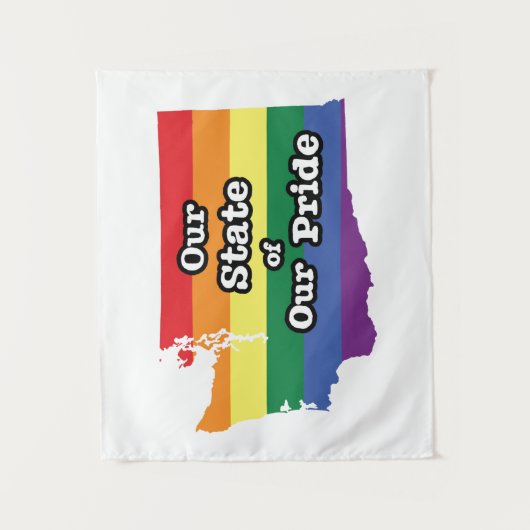 Onze staat van onze trots | Washington Wandkleed (Voorkant)