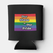 Onze staat van onze trots | Wyoming Blikjeskoeler (Achterkant)