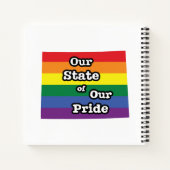 Onze staat van onze trots | Wyoming Notitieboek (Achterkant)