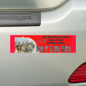 Onze stichtende vaders tegen tirannie bumpersticker (Op auto)