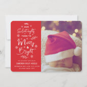 Onze stille nachtingen draaien om een mooie en hel feestdagenkaart (Voorkant)