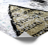 Onze Stoic Pig Poster Wall Art (Hoek)