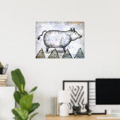 Onze Stoic Pig Poster Wall Art (Thuiskantoor)