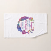 Onze Strijd Vormt Ons Tot De Geweldige Mensen Bad Handdoek (Handdoek)