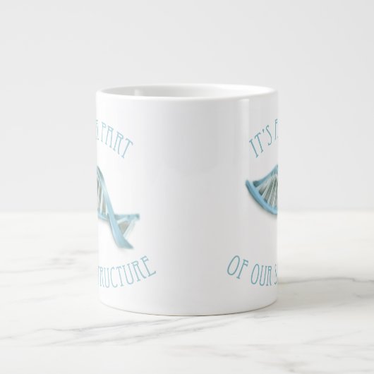 Onze structuur grote koffiekop (Voorkant)