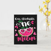 Onze studenten zijn één in een meloen leraar water kaart (Gele Bloem)