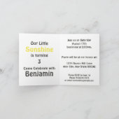 Onze Sunshine Party uitnodigen (Binnen)