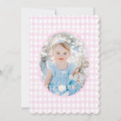 Onze Sweet Doll Preppy Grandmillennial Floral Kaart (Achterkant)