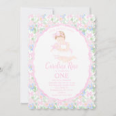 Onze Sweet Doll Preppy Grandmillennial Floral Kaart (Voorkant)