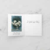 Onze sympathie: Dogwood Blossoms (foto binnen ook) Kaart (Binnen)