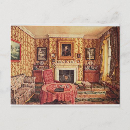 Onze tekende kamer in York Briefkaart (Voorkant)