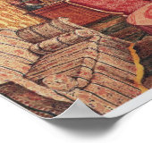 Onze tekende kamer in York Poster (Hoek)