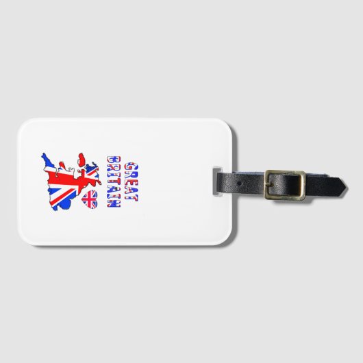 ONZE THUIS - BRITSE designcollectie Bagagelabel (Voorkant (horizontaal))