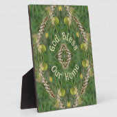 Onze thuis gedroogd zwaard Abstract Fotoplaat (Zijkant)