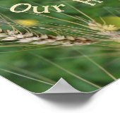 Onze thuis gedroogd zwaard Abstract Poster (Hoek)