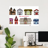 Onze Thuis Poster (Thuiskantoor)