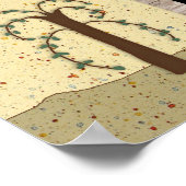 Onze thuisafdrukken zonder verlies poster (Hoek)