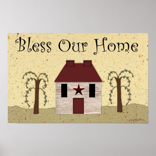 Onze thuisafdrukken zonder verlies poster (Voorkant)