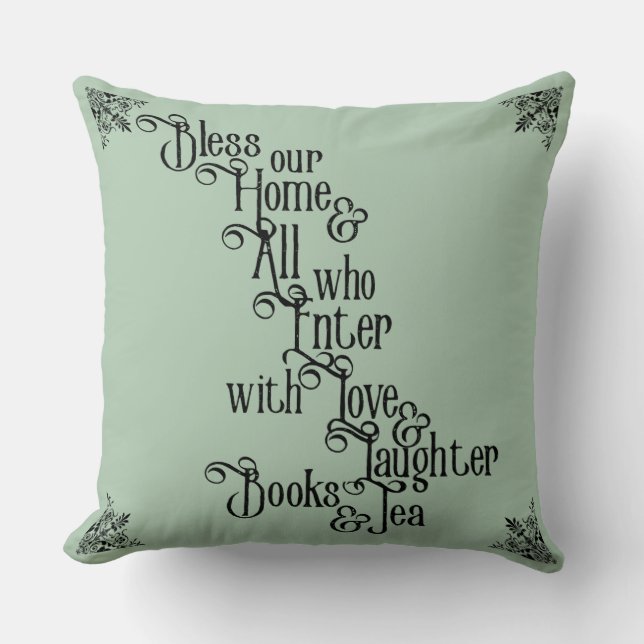 Onze thuisbasis kussen (Voorkant)