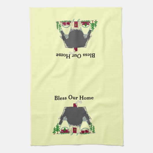 Onze thuisbasis theedoek (Verticaal)