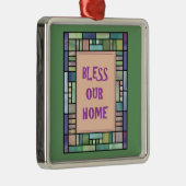 Onze thuisversiering metalen ornament (Rechts)