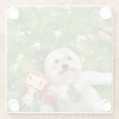 Onze Tijden Glazen Onderzetter (Achterkant)