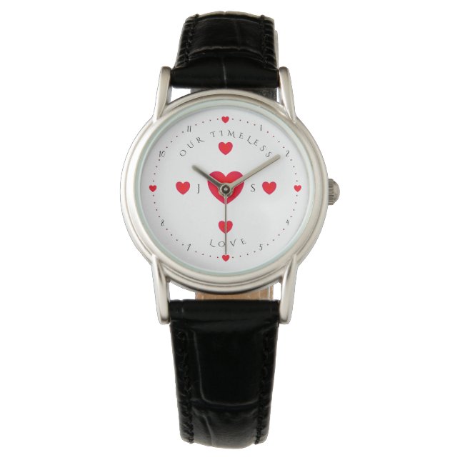 Onze tijdloze liefde eWatch Horloge (Voorkant)