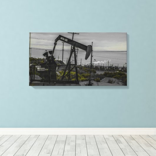 Onze trieste toekomst canvas afdruk (Insitu (Houten vloer))