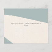 Onze Trouw Foto Collage Trouw UITNODIGING Flyer (Achterkant)