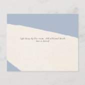 Onze Trouw Foto Collage Trouw UITNODIGING Flyer (Achterkant)