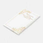 Onze trouw Post-It notities delen Trouwgunsten Post-it® Notes (Schuin)