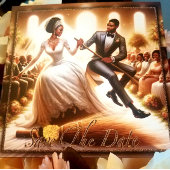 Onze Trouwdag Bliss Elegant Save The Date Kaart