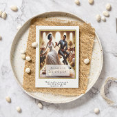 Onze Trouwdag Bliss Floral Elegant Bruiloft Menu