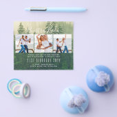 Onze Trouwdag Foto Collage Trouw UITNODIGING Flyer (Enkel)