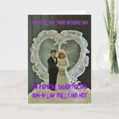 ONZE TROUWDAG KAART (Voorkant)