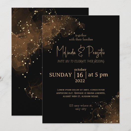 Onze trouwdag nadert kaart (Voorkant / Achterkant)