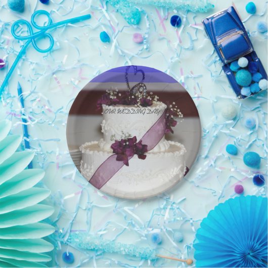 ONZE TROUWDAG Papieren Bord (Feest)