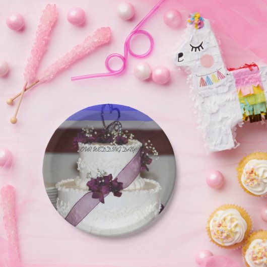 ONZE TROUWDAG Papieren Bord (Feest)