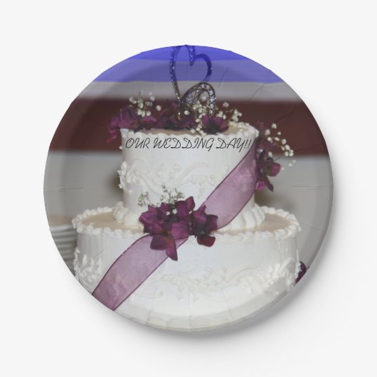 ONZE TROUWDAG Papieren Bord (Voorkant)