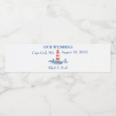 Onze Trouwfles Waterfleslabels Waterfles Etiket (Enkel label)