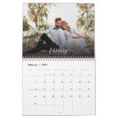 Onze trouwfoto 12 maanden script kalender (Feb 2027)